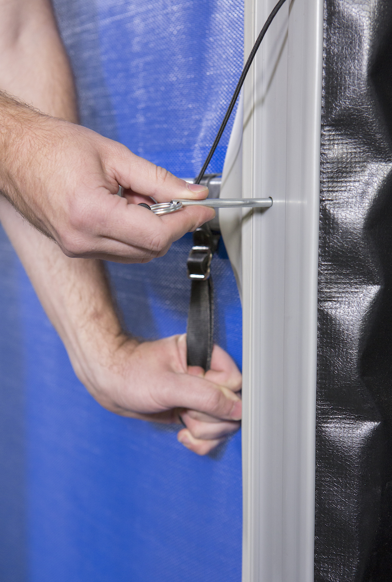 Dock Door Bug Screen G1 Doors by Goff's Enterprises