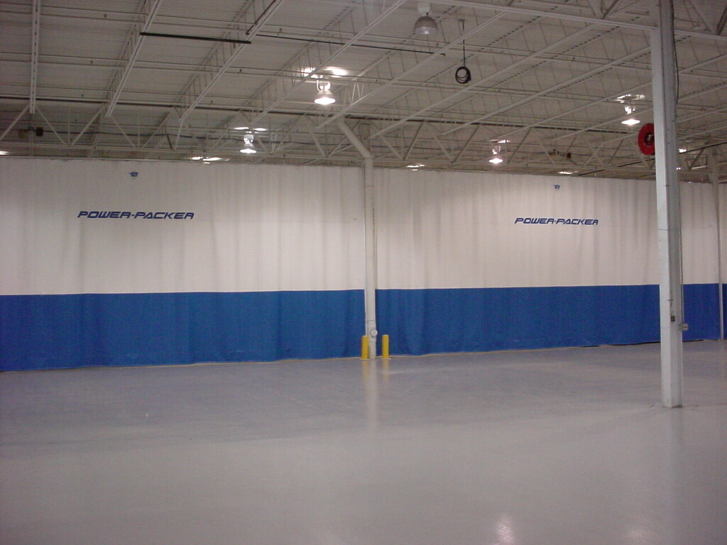 Industrial RollUp Curtains for Instant Separation By Goff's Enterprises