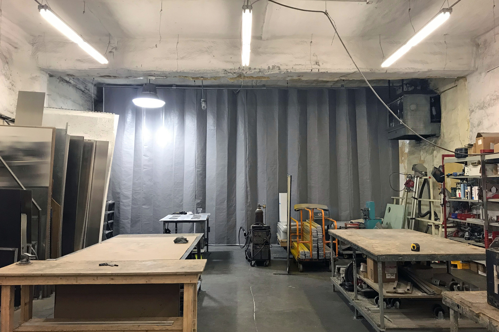 goffs-sound-curtain-wall-industrial-noise-control-separate-shop